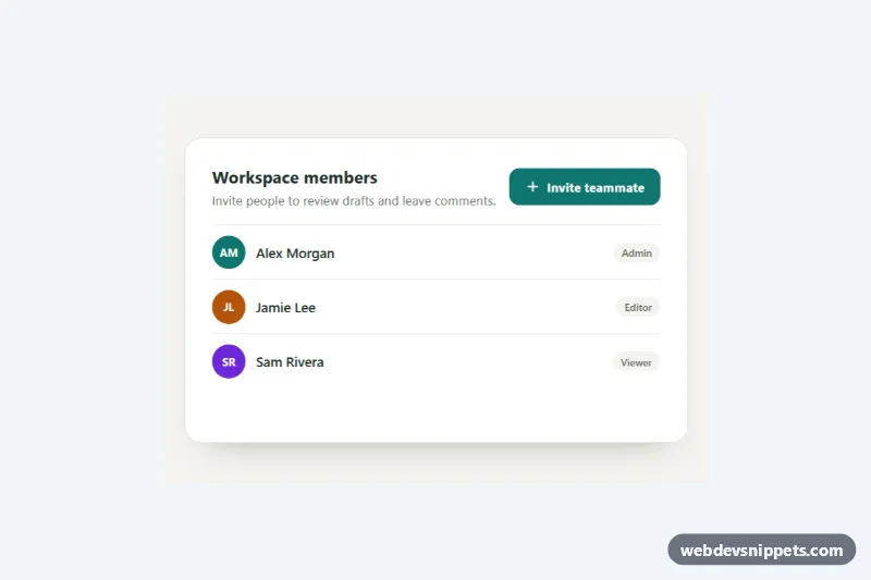 Native dialog Modal – Pure CSS modals preview