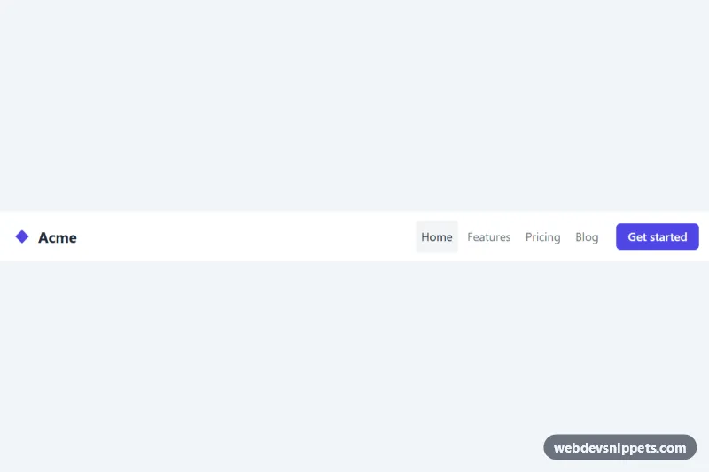 Responsive Navbar with Hamburger Menu – Pure CSS navbars preview